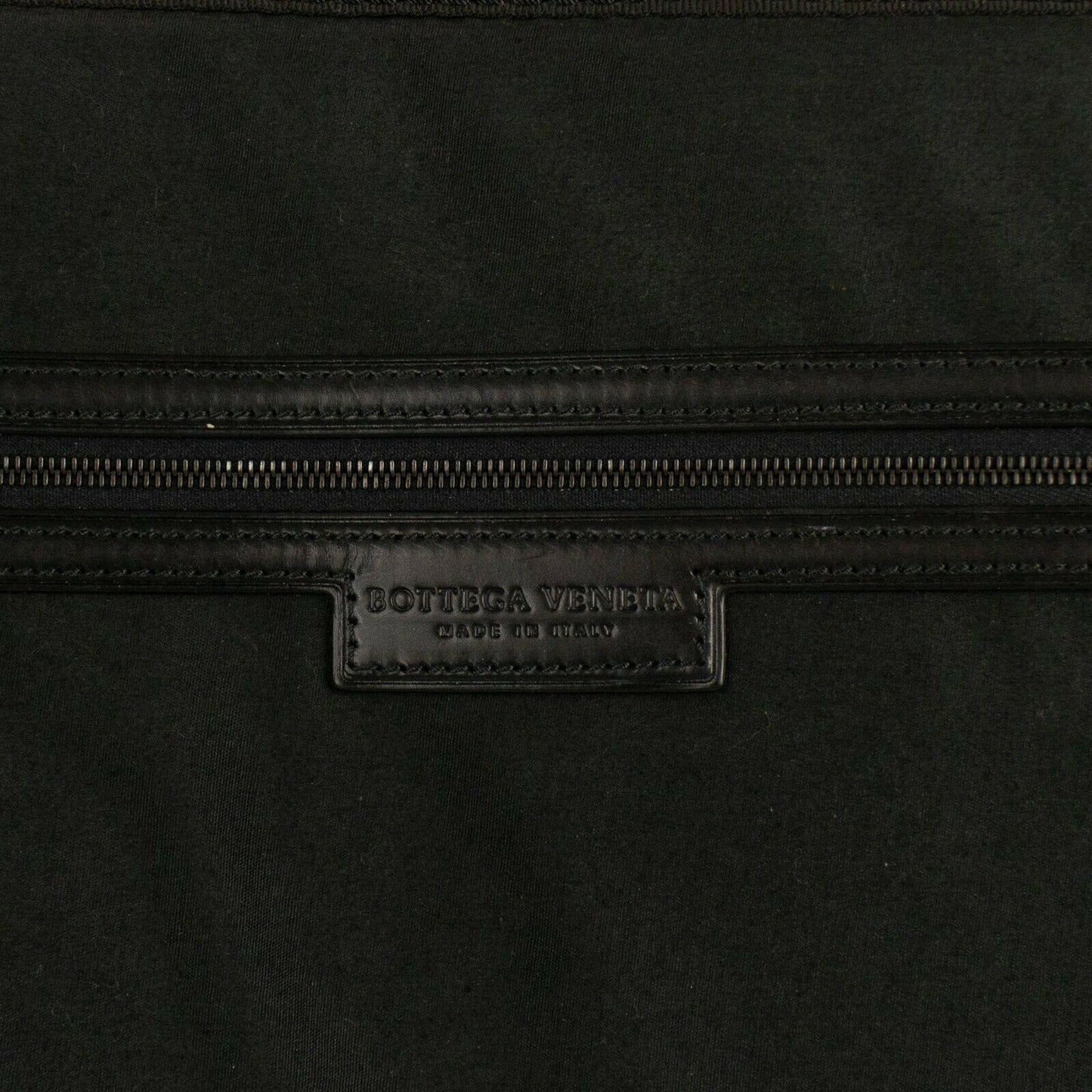 Blue Rubberized Canvas 'Marco Polo' Suitcase Luggage