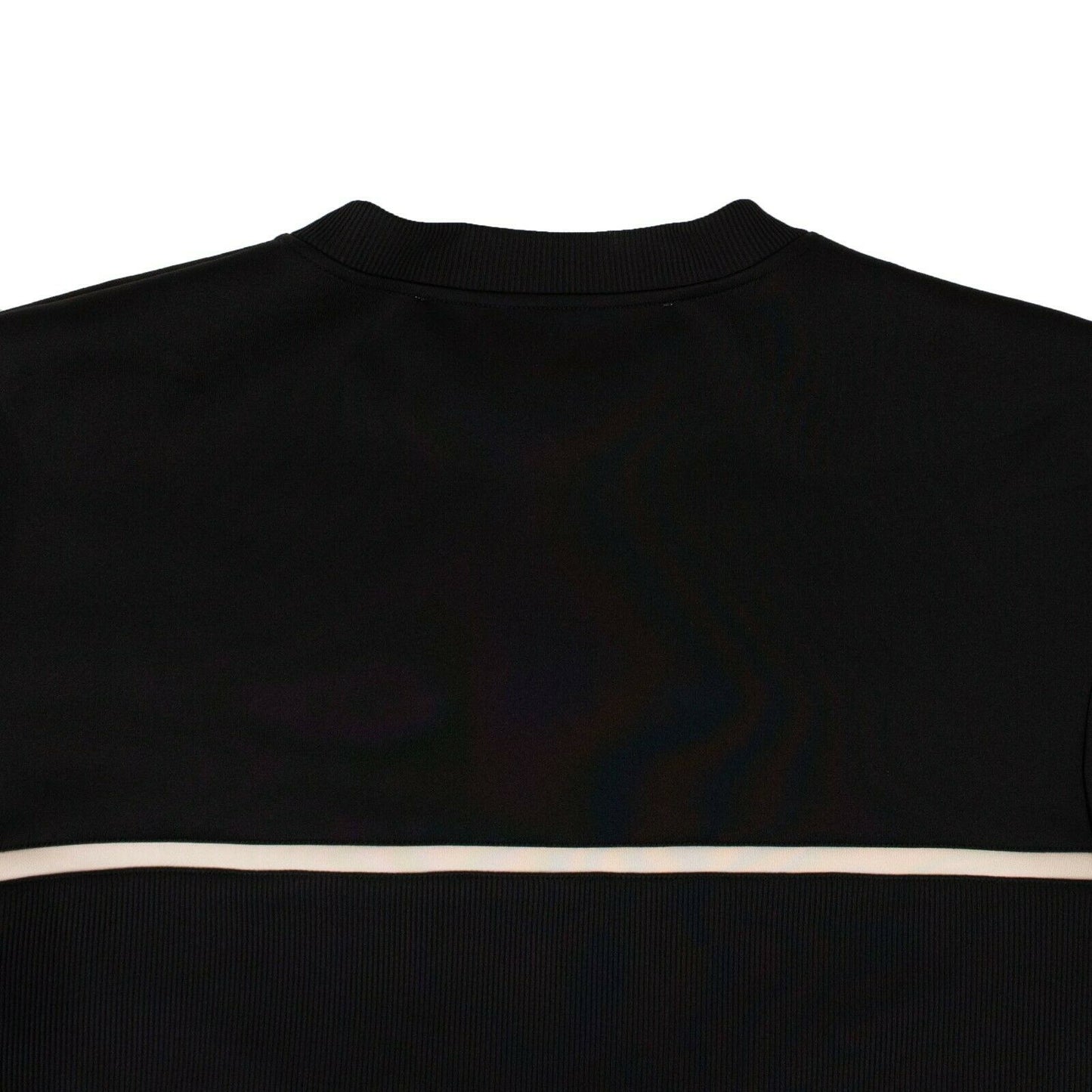 Black Intarsia Short Dress