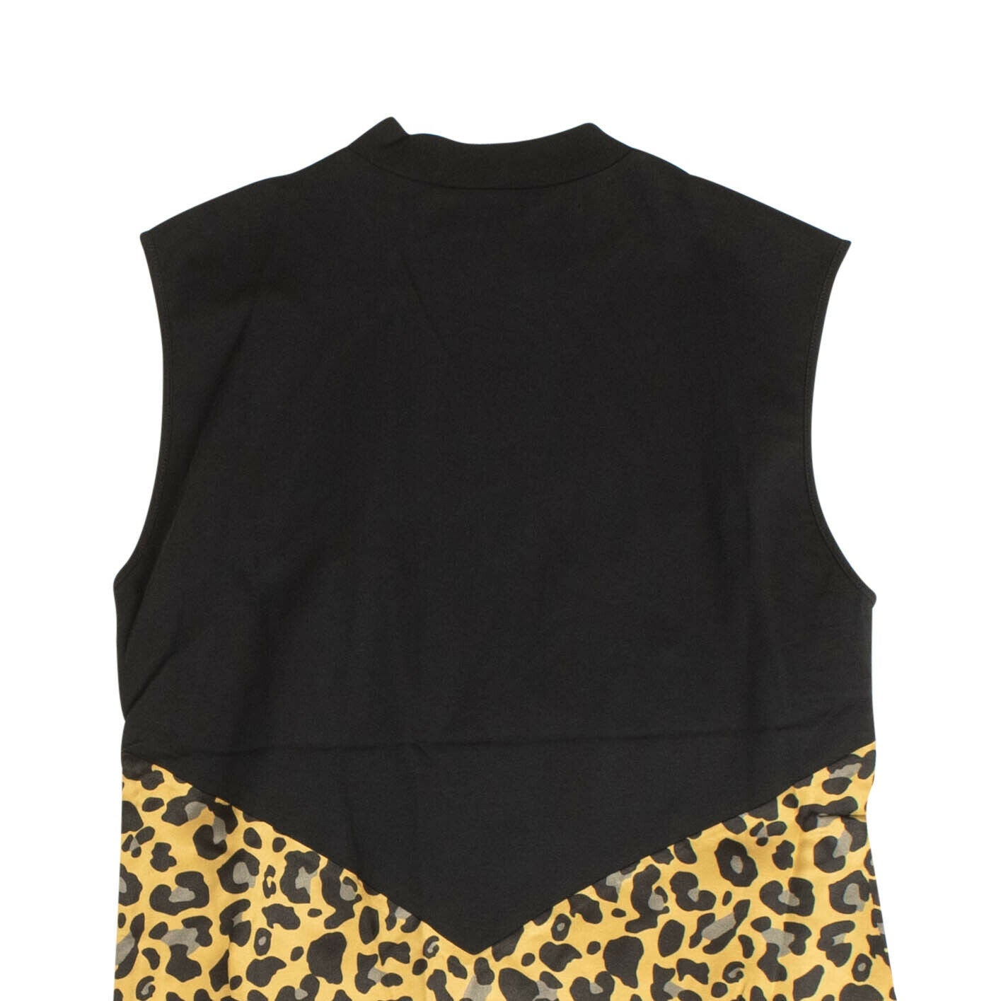 Marcelo Burlon Print Sleeveless Dress - Black/Leopard