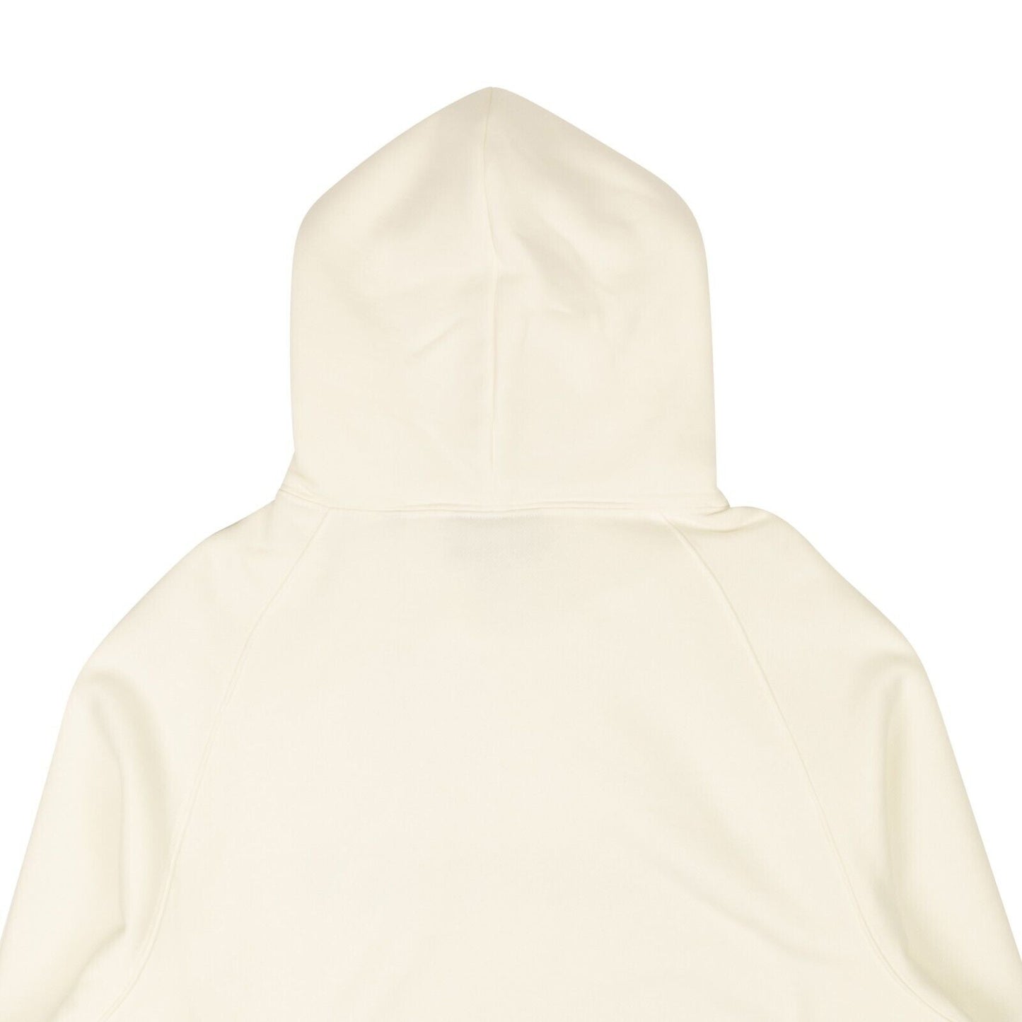 SS20 White Front Logo Hoodie
