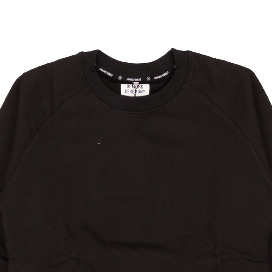 Opening Ceremony Blank Raglan Sweatshirt - Black