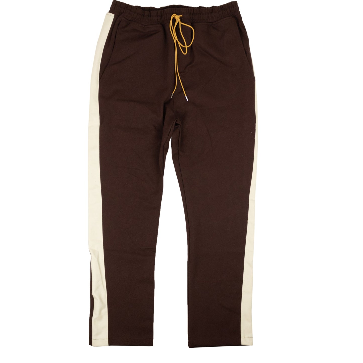 Brown Rayon Boys Traxedo Joggers Pants