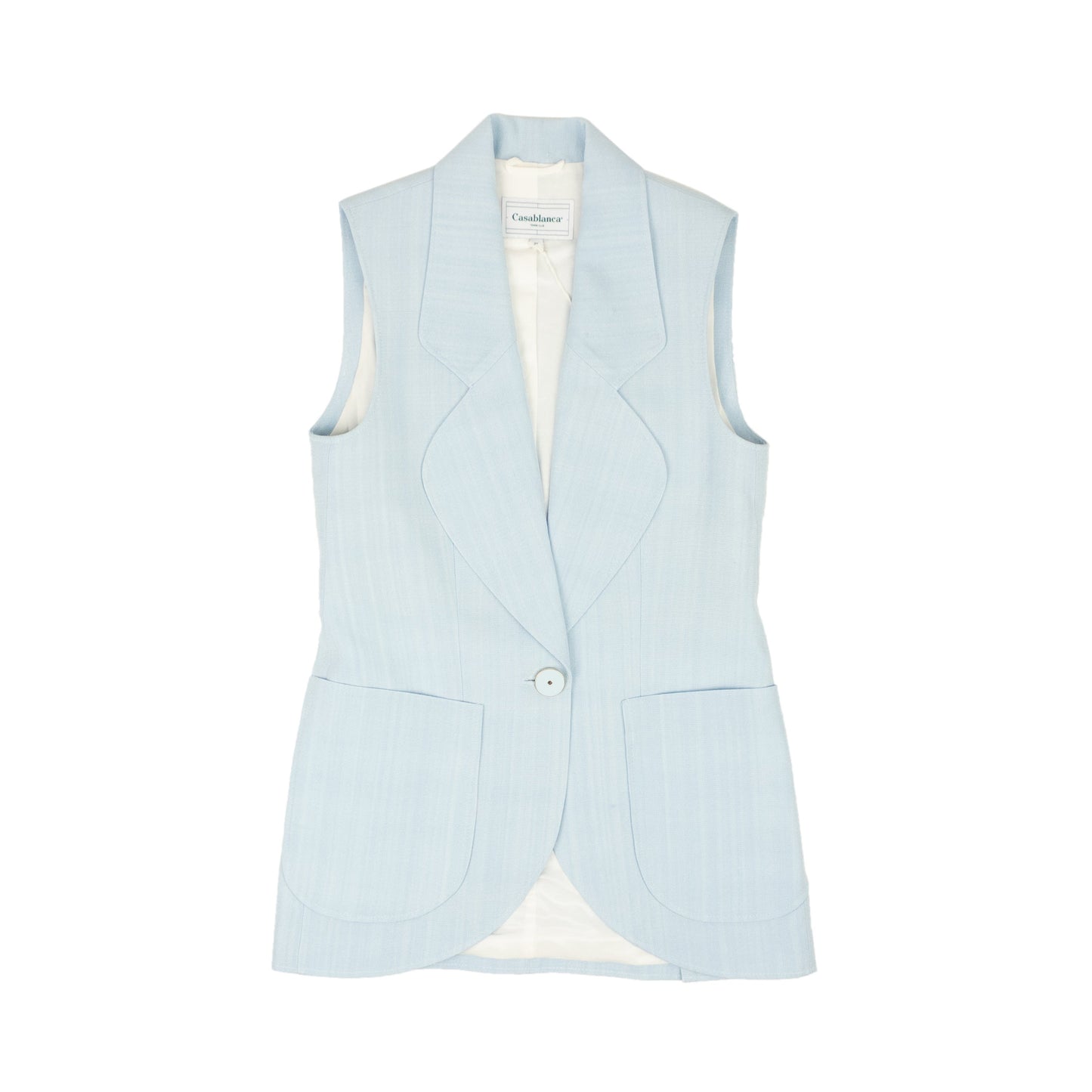 Casablanca Soleil Levant Patch Sweatshorts - Pale Yellow