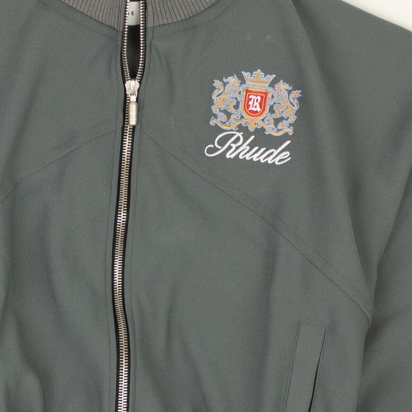 Teal Blue Polyester Brentwood Track Jacket