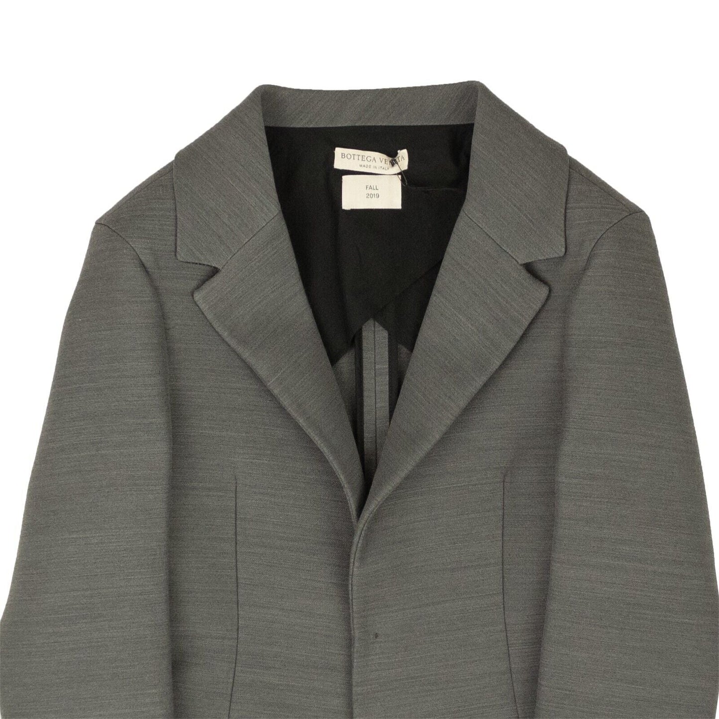 BOTTEGA VENETA Light Grey Wool Jacket