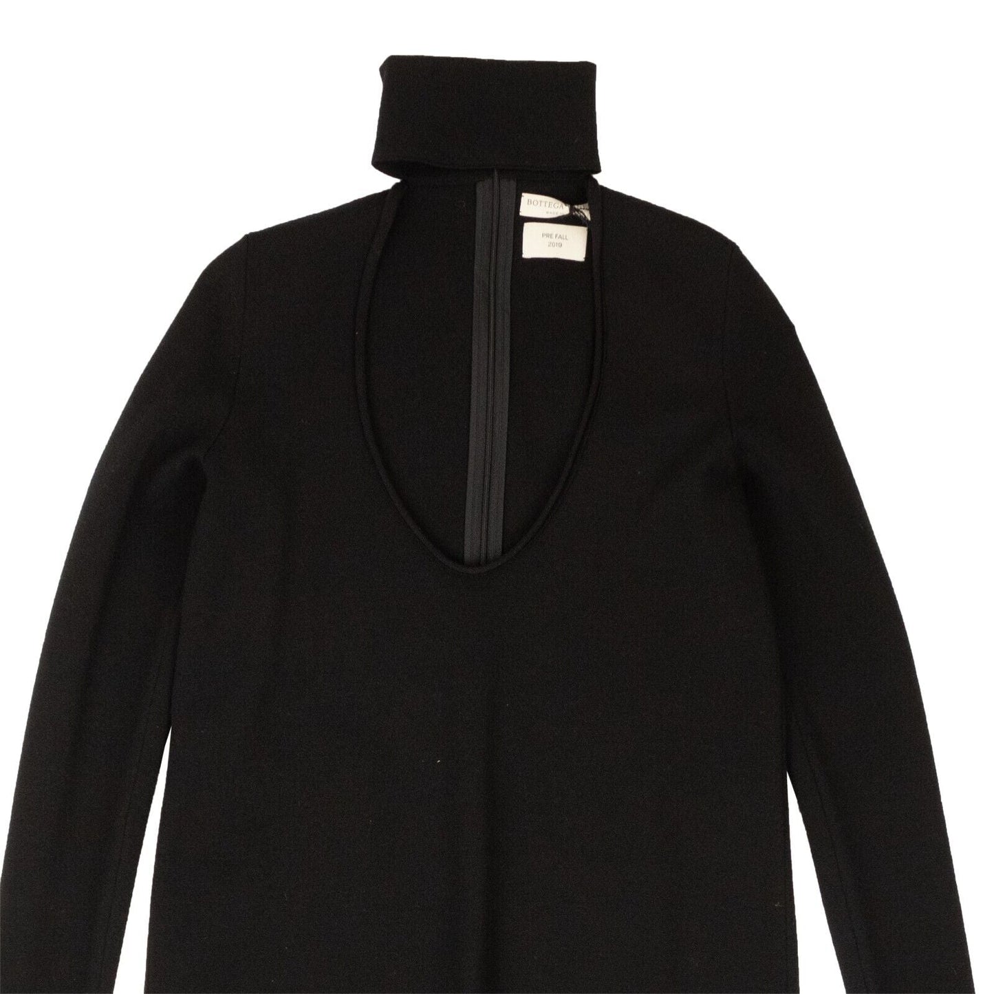 BOTTEGA VENETA Black Stretch Maxi Dress