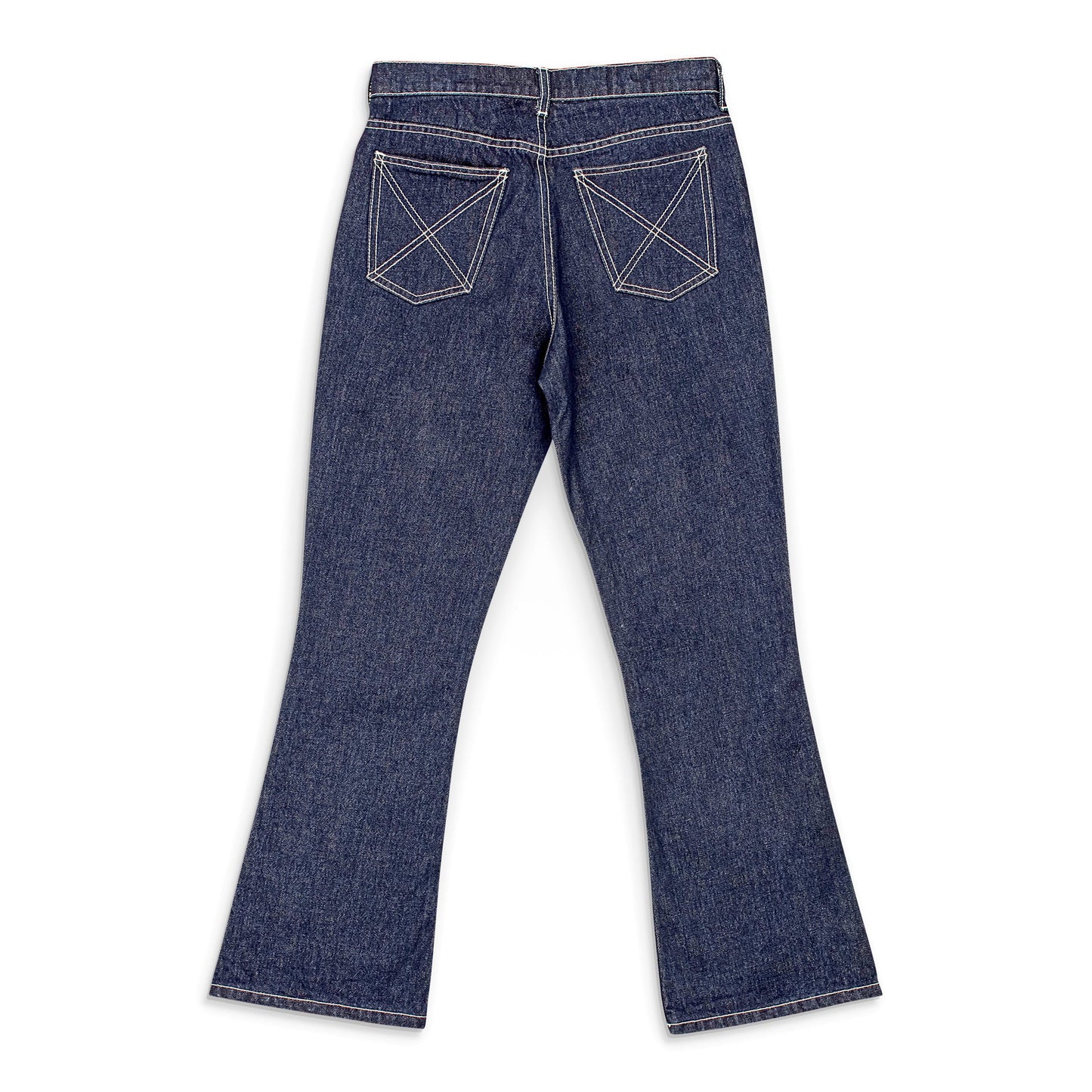 DARK INDIGO CROPPED FLARE Jeans