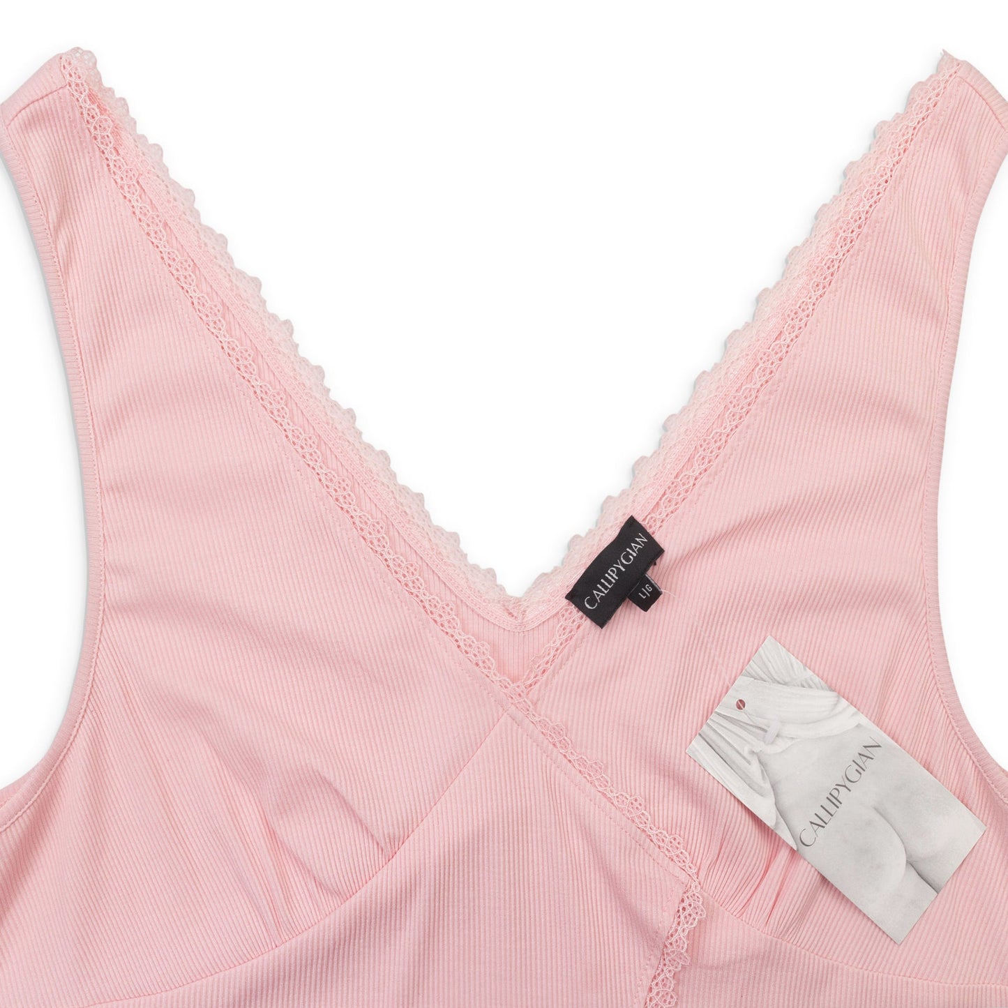 RIB CUTAWAY PINK TANK