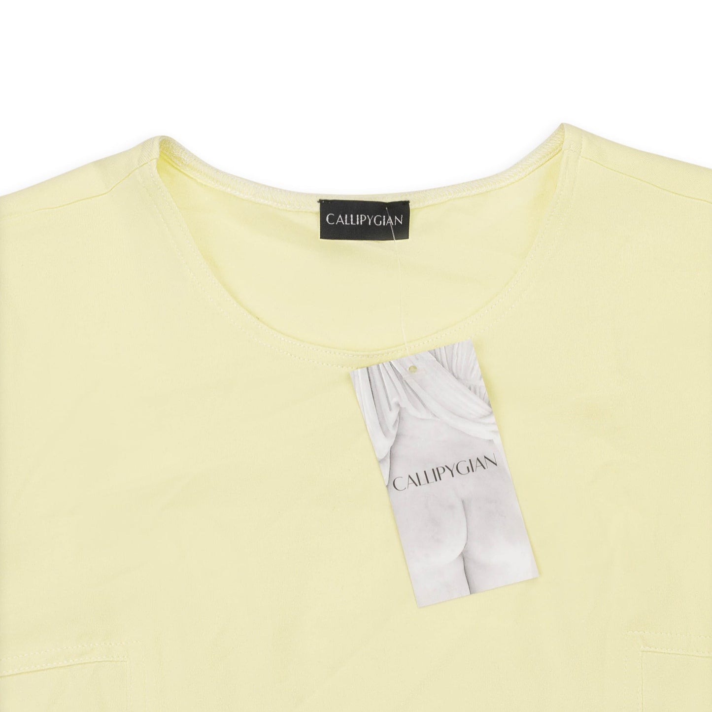 CONTRAST STITCH MULTICOLOR T-SHIRT