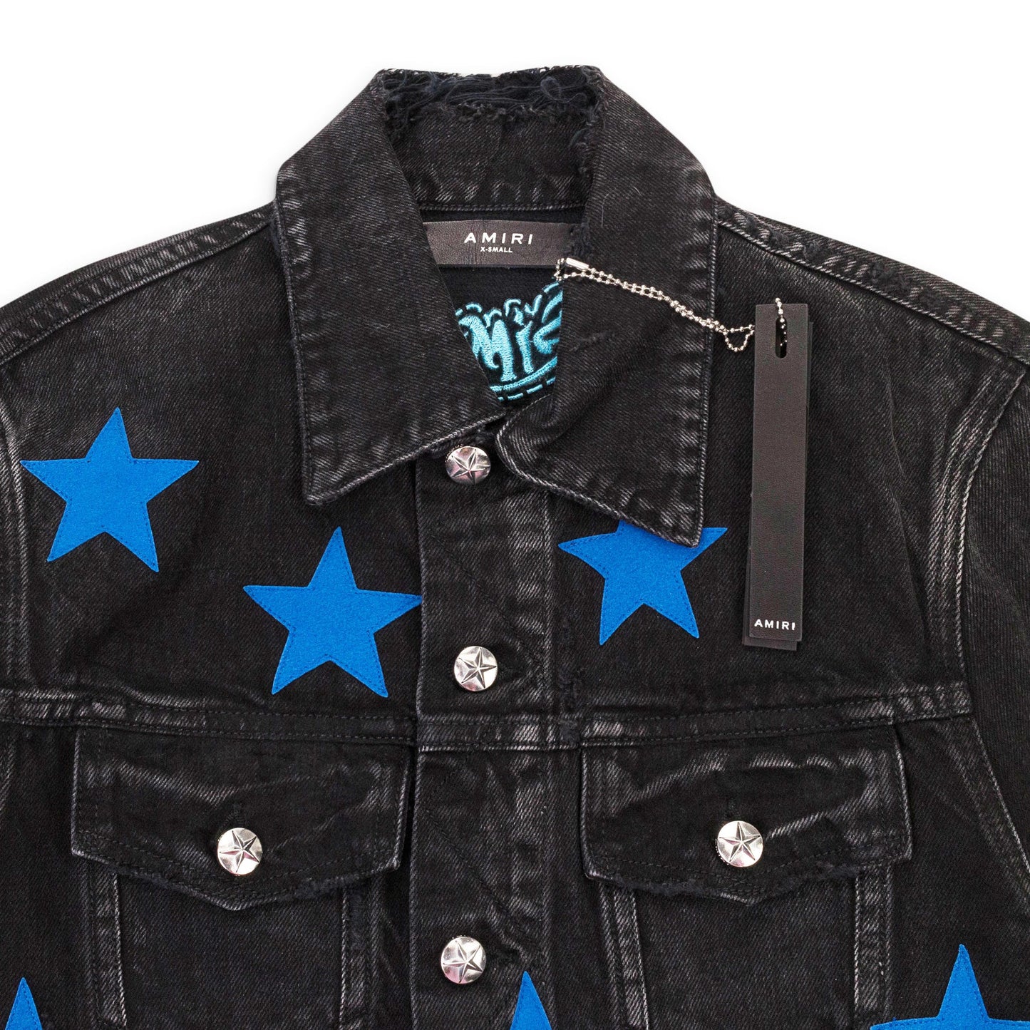 Amiri Chemist Star Trucker - Black