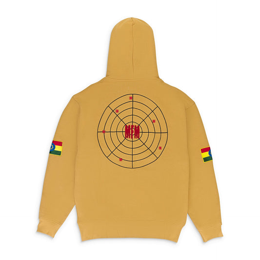 MURD333R.FM YELLOW PEACEMAKER 2 HOODIE