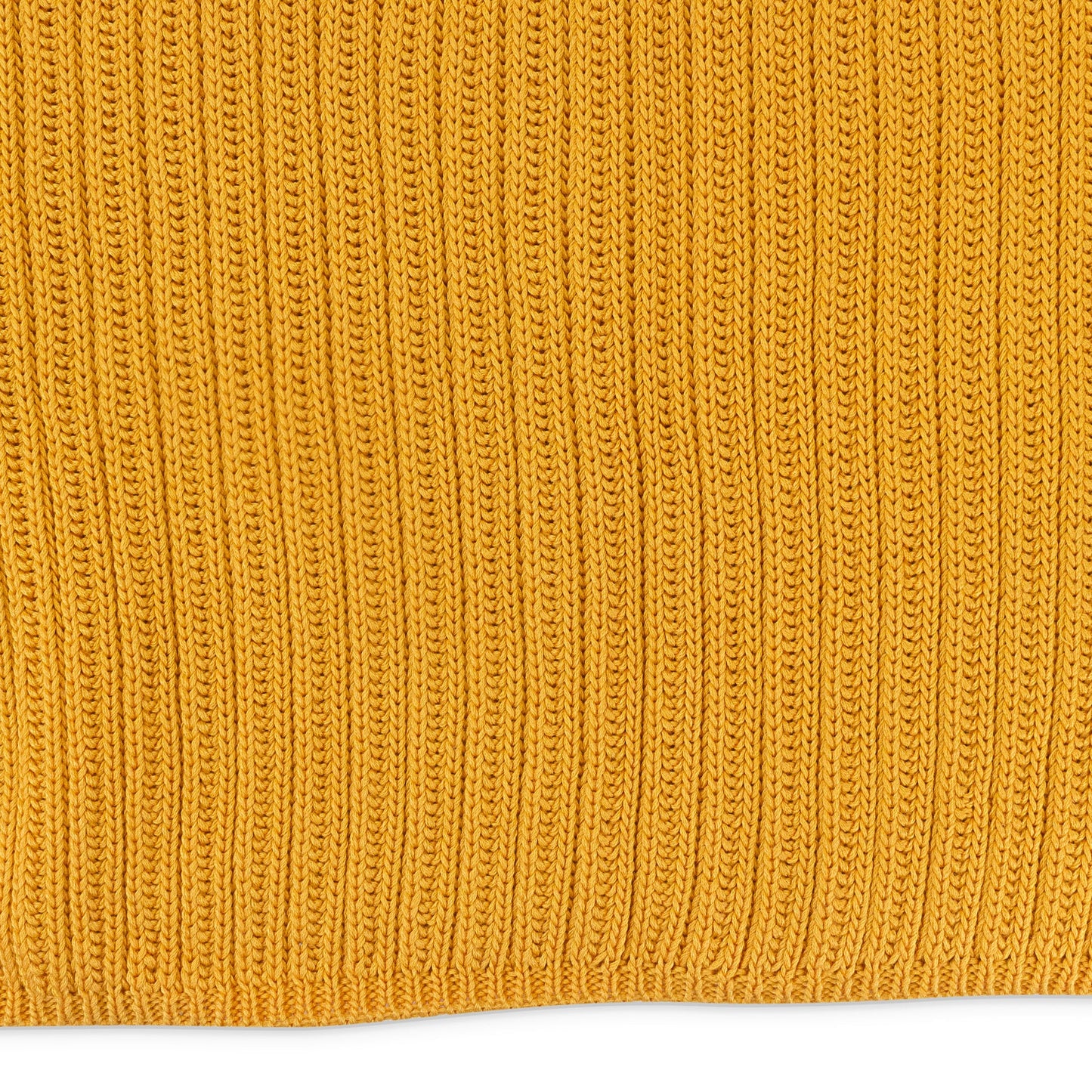 SCOOP NECK MUSTARD SWEATER