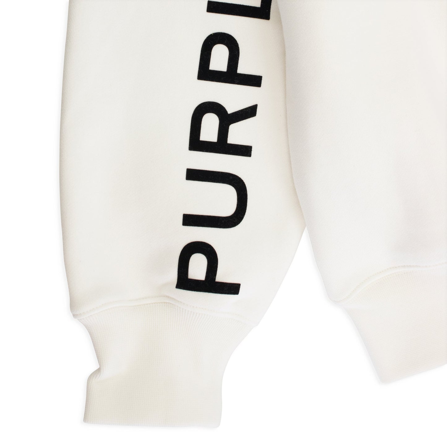 HWT FLEECE CREWNECK OFF WHITE HOODIES & SWEATSHIRTS