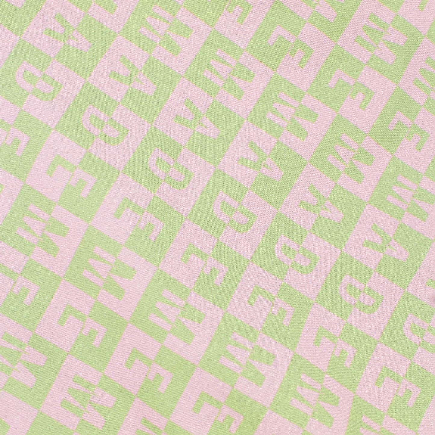 CHECKERED LOGO PINK TRACK PANTS
