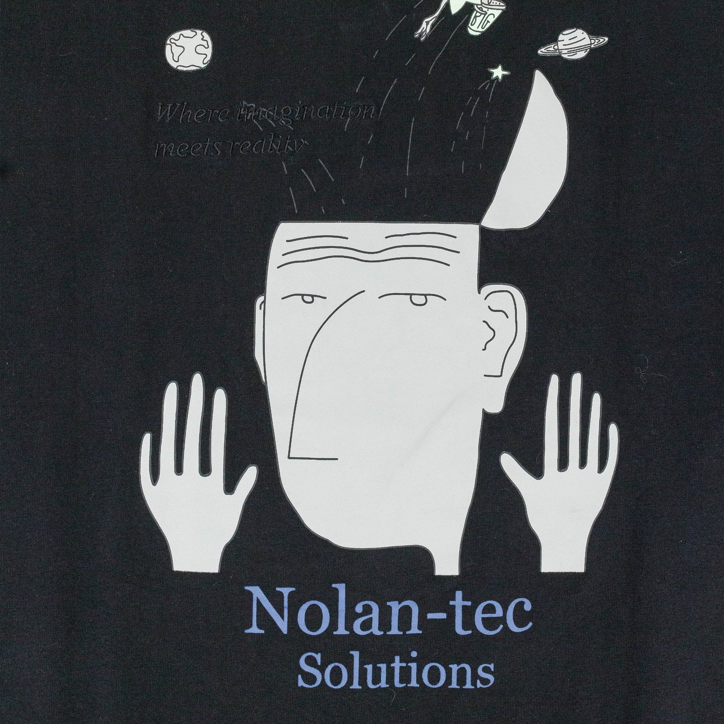 NOLANTEC SOLUTIONS LS BLACK T-SHIRT
