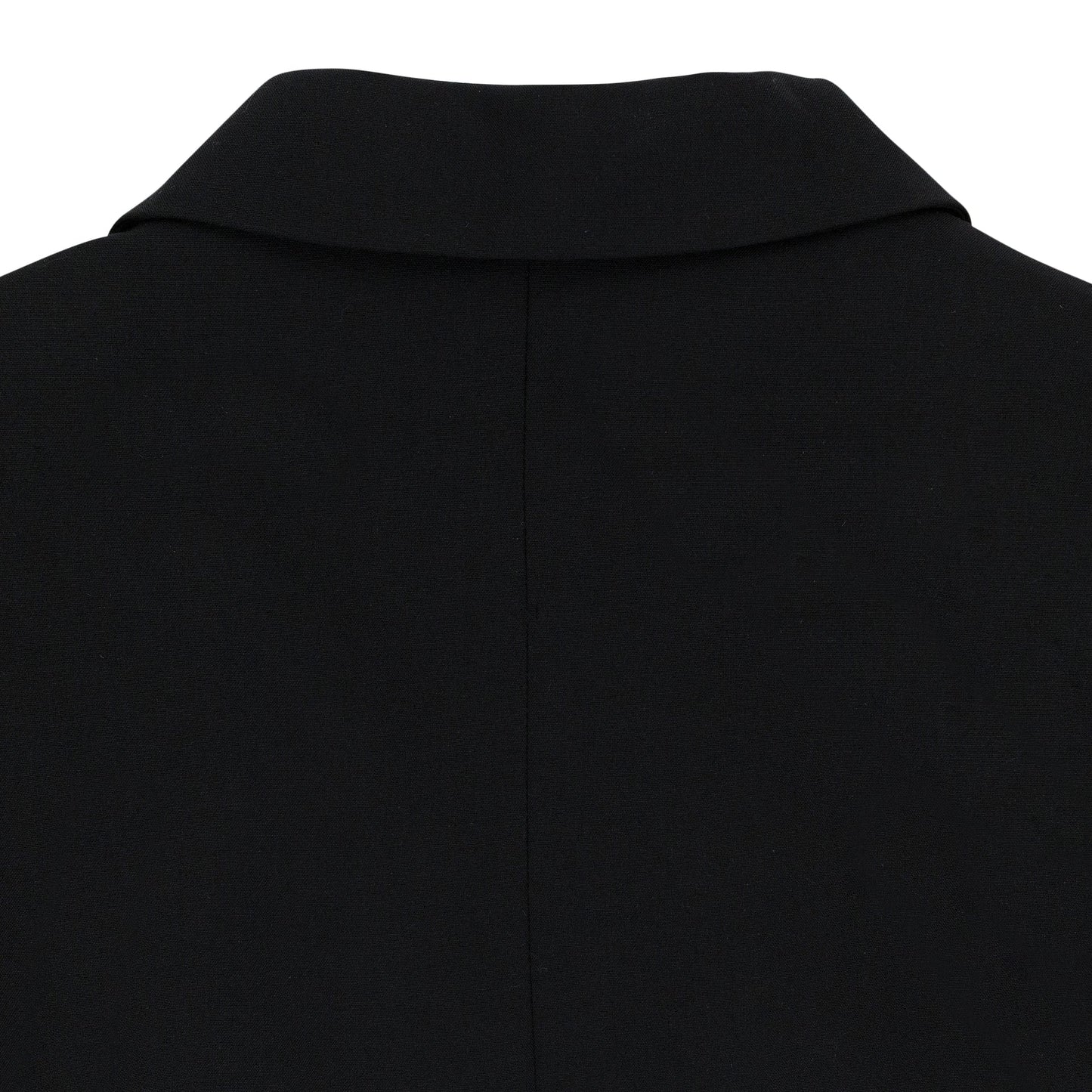 FOLDED TAILORED BLACK JACKET