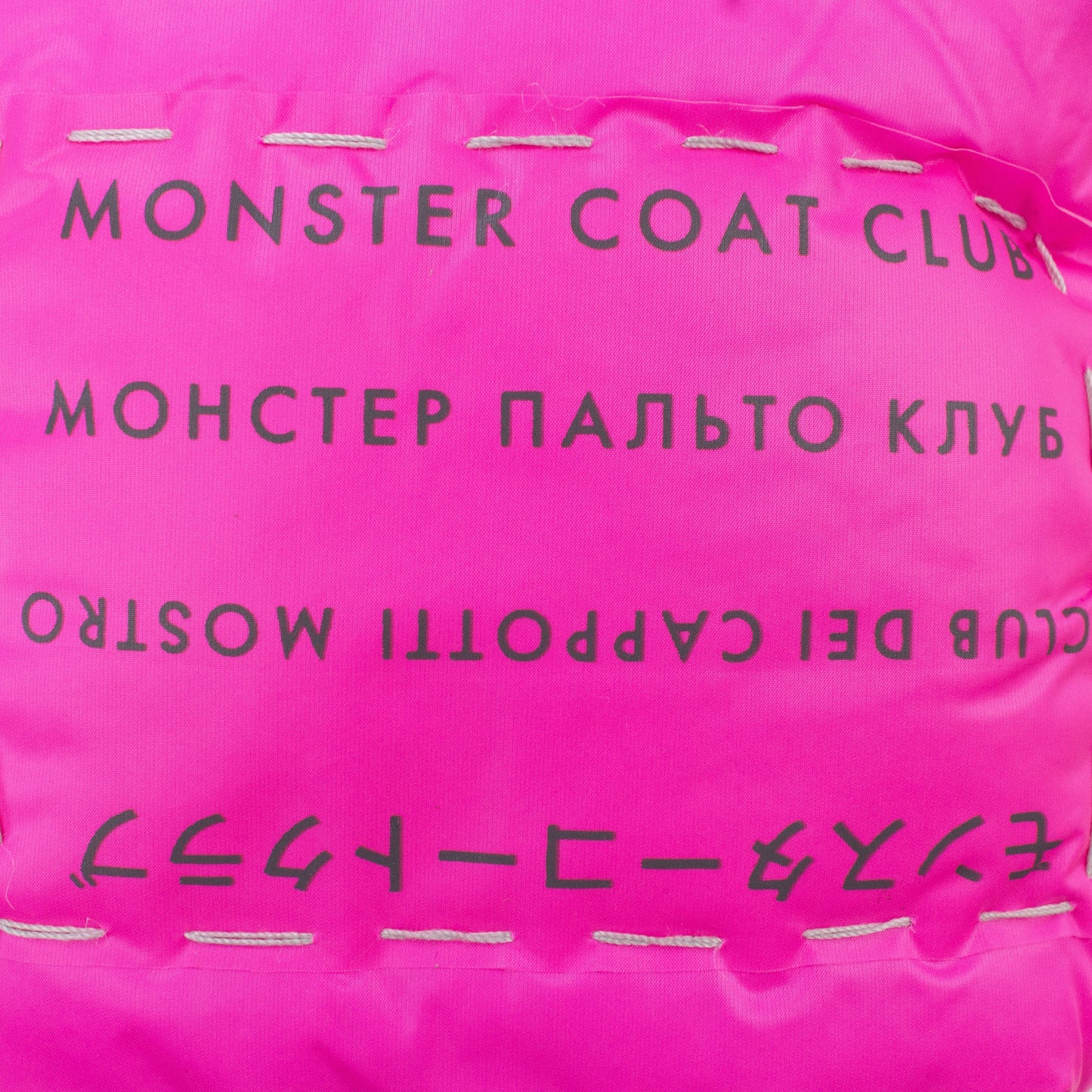 MINI NYLON PINK PUFFER BAG