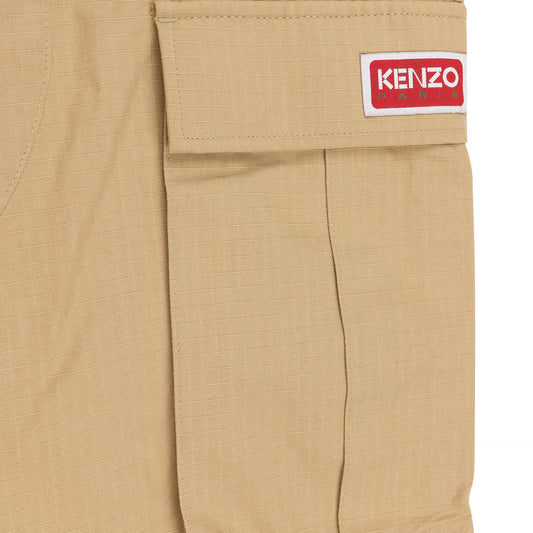 COTTON CARGO PANTS