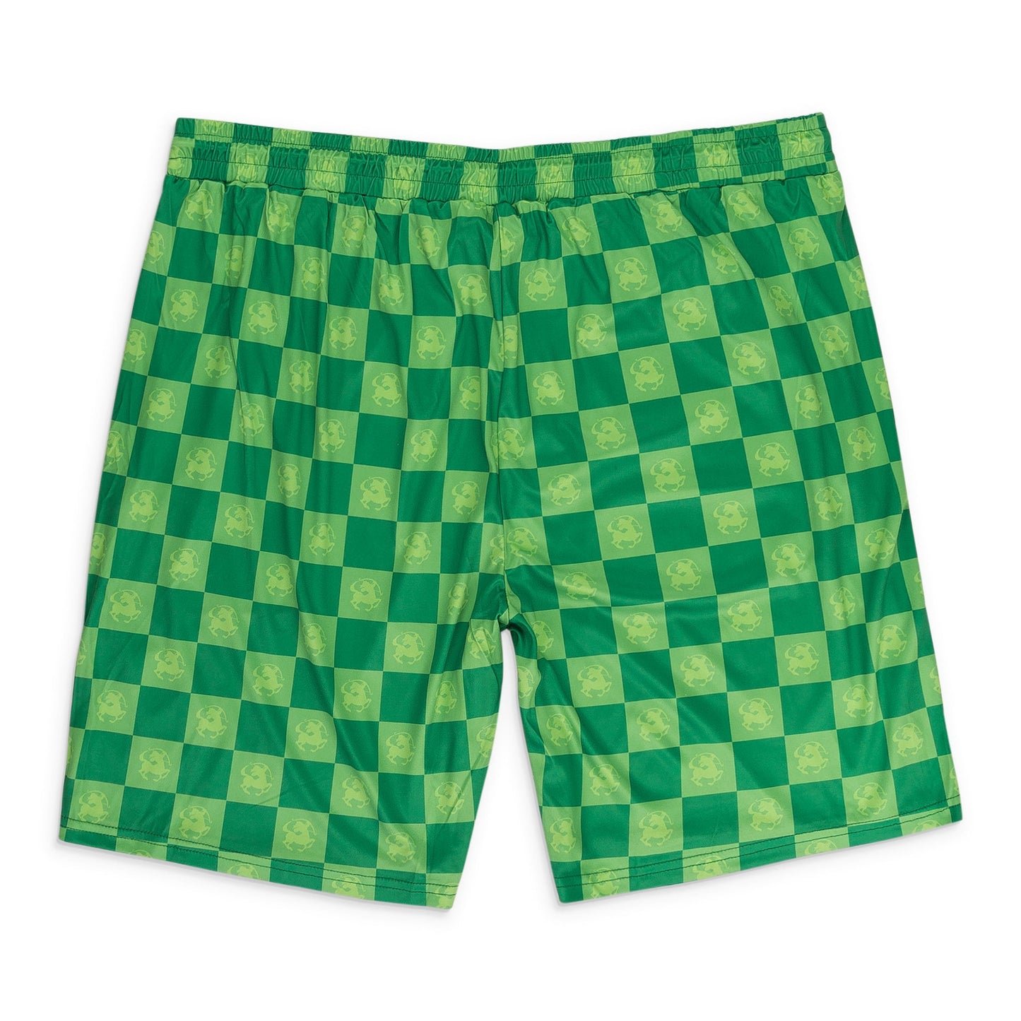 GREEN SOCCER SHORTS