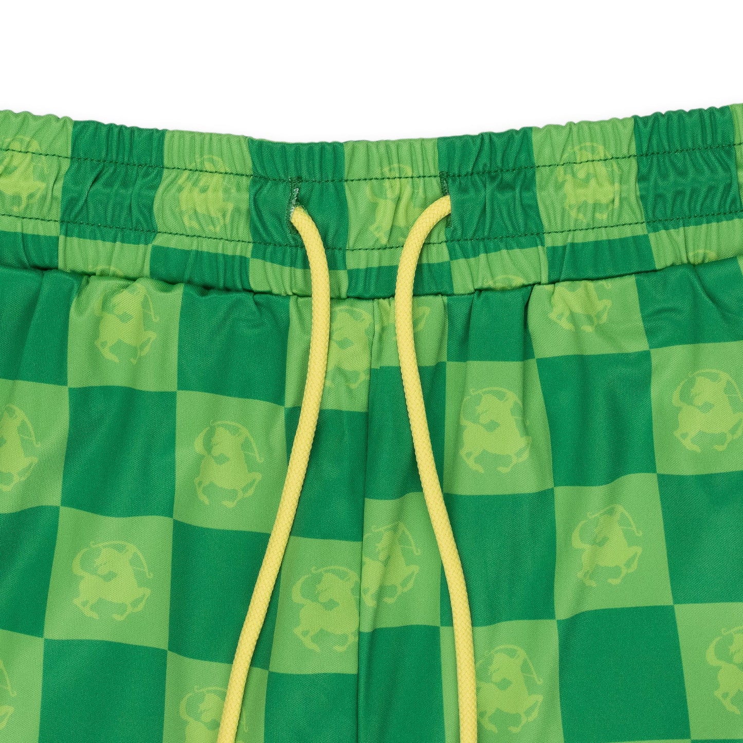 GREEN SOCCER SHORTS