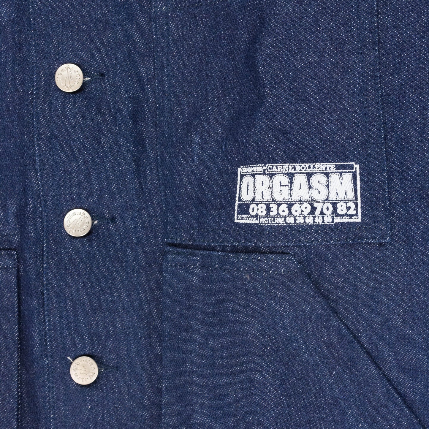 BLUE EVERYTHING ALLOWED DENIM JACKET