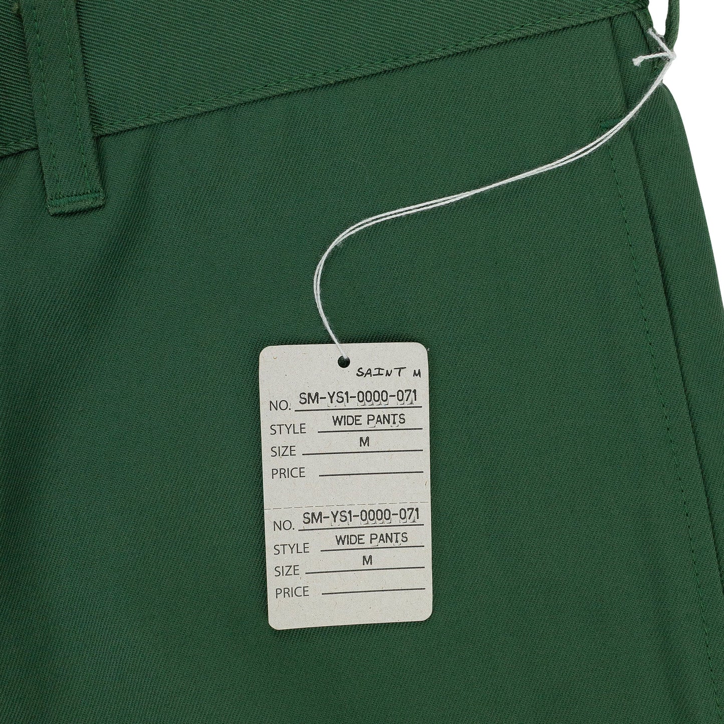 GREEN TROUSERS