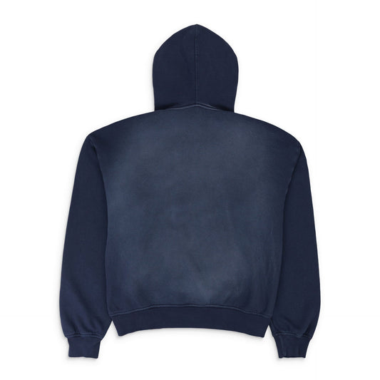 NAVY FADED HOODIE