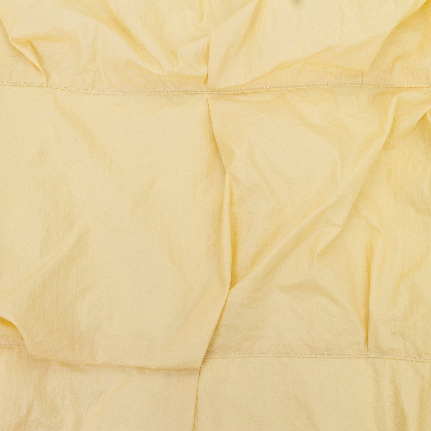 CREAM NYLON ZIP UP JACKET