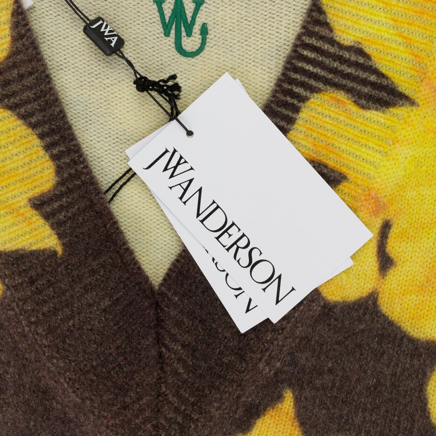 BROWN PRINTED VEST