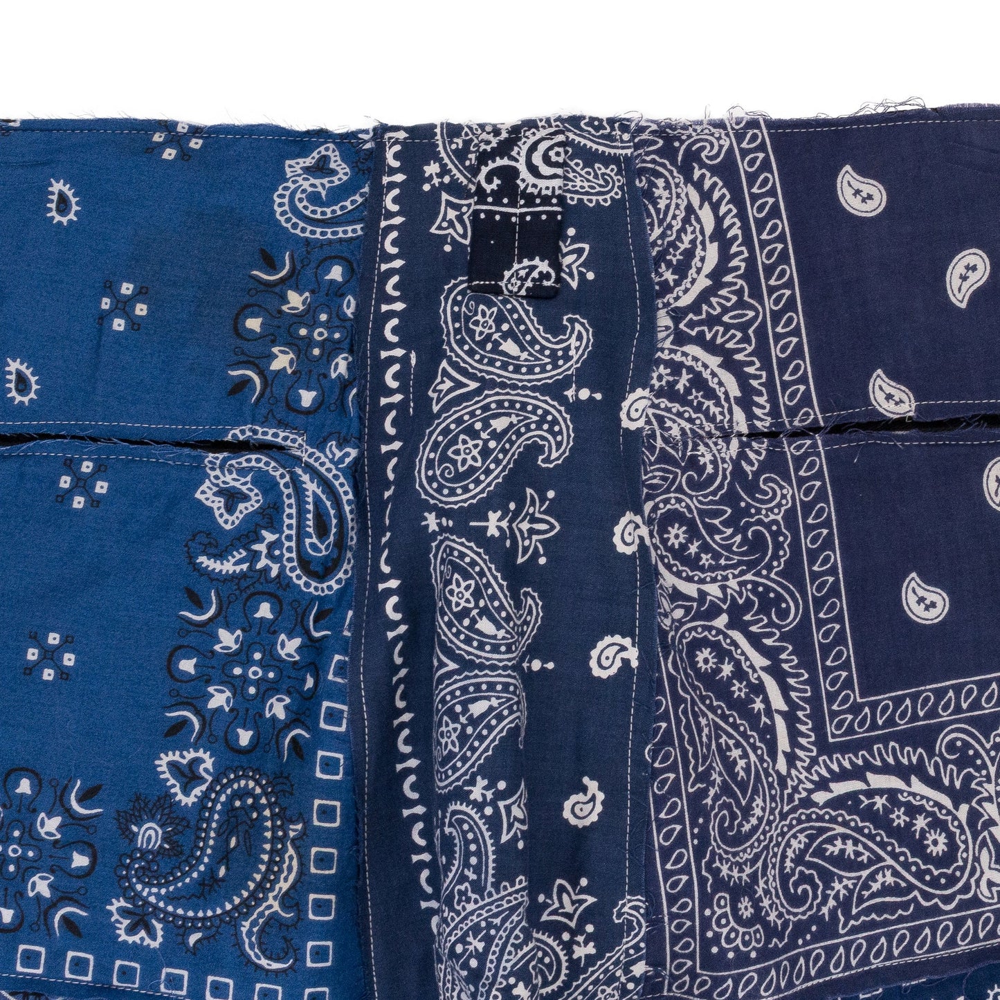 NAVY BANDANA D TROUSERS