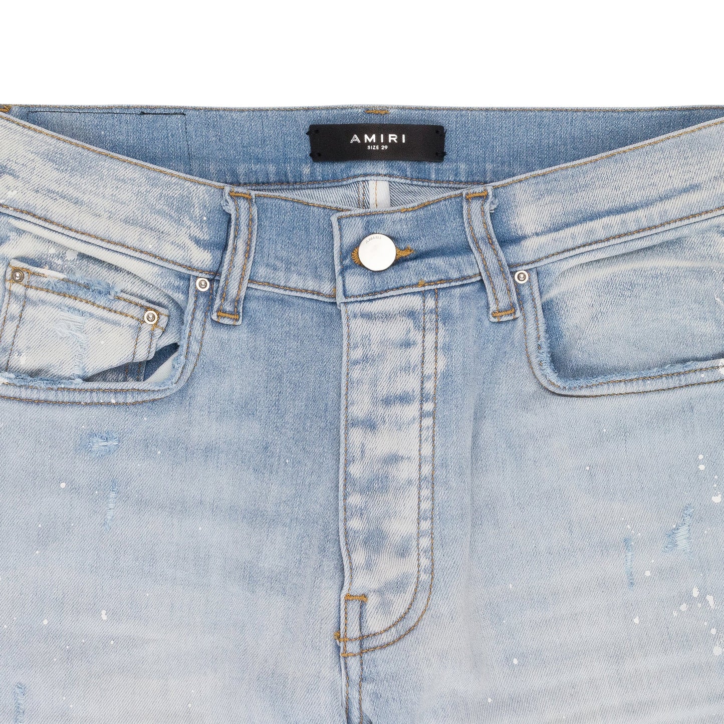 LIGHT INDIGO MA DRIP JEANS