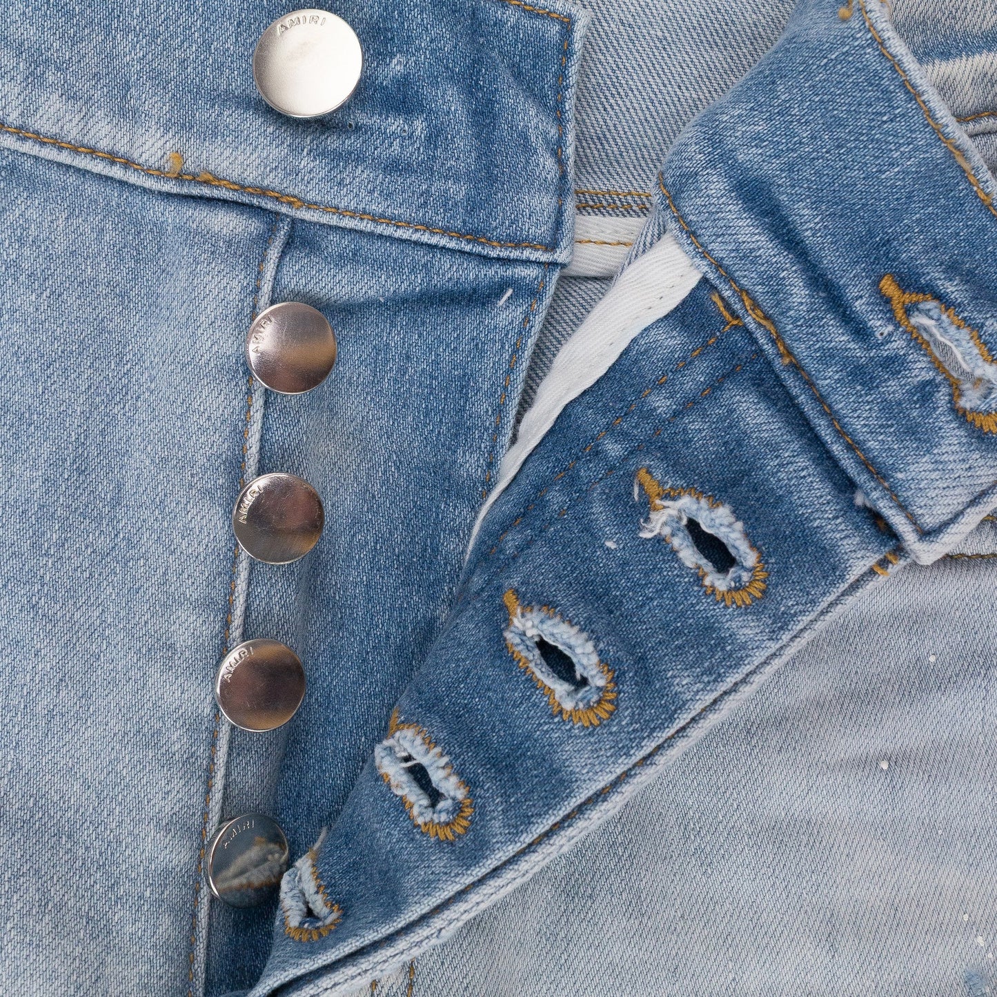LIGHT INDIGO MA DRIP JEANS