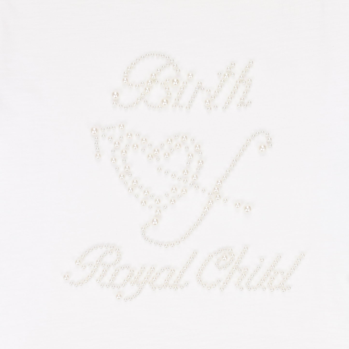 WHITE PEARL PATCHWORK SHORT SLEEVE
