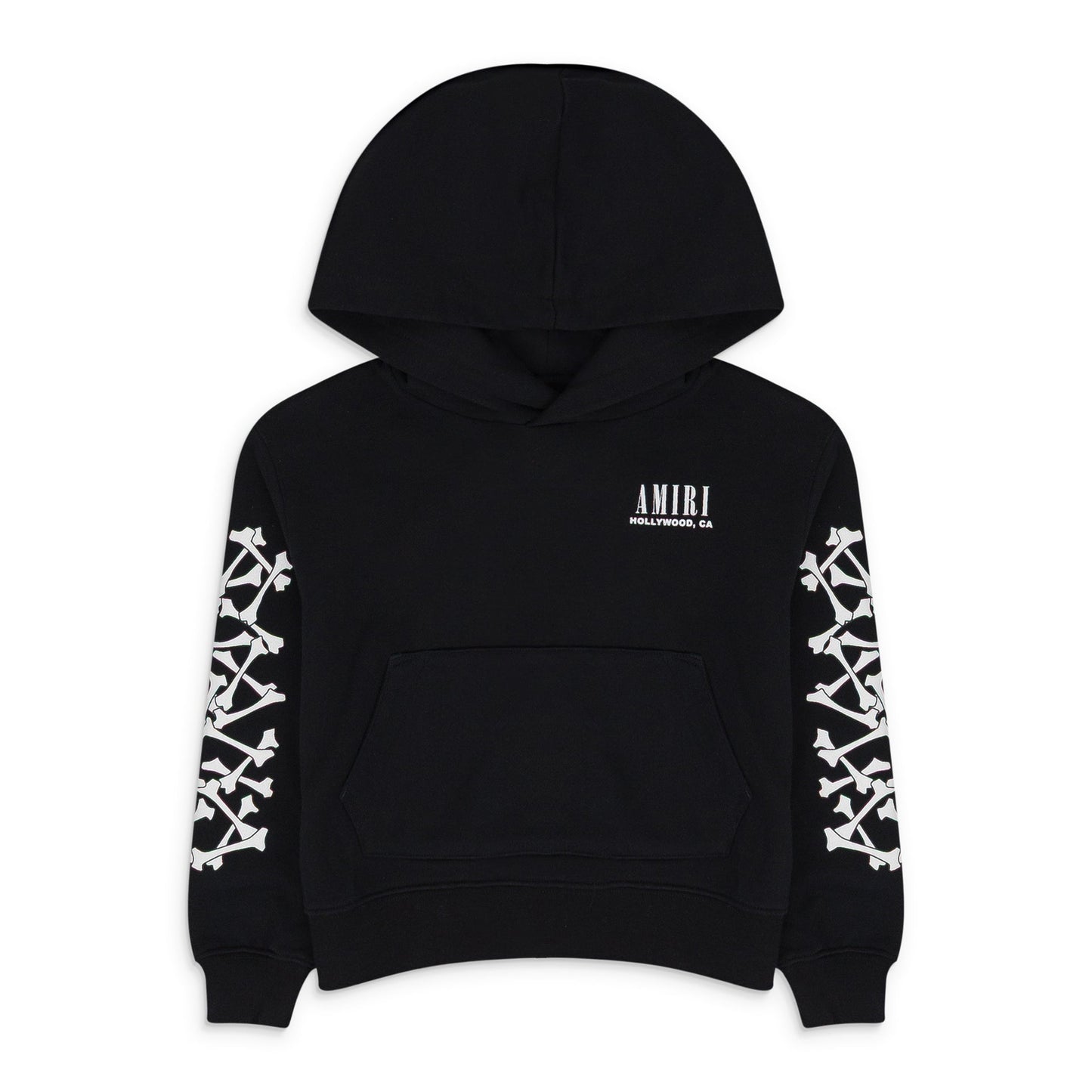 BLACK BONES HOODIE