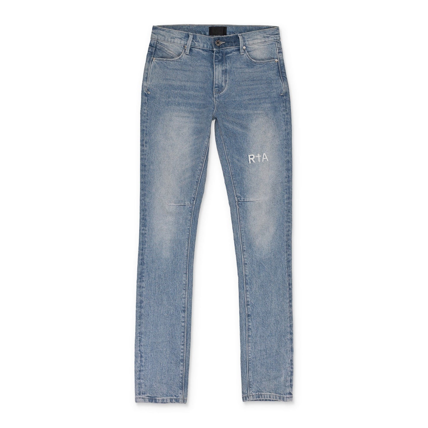 BLUE FADED SKINNY JEANS