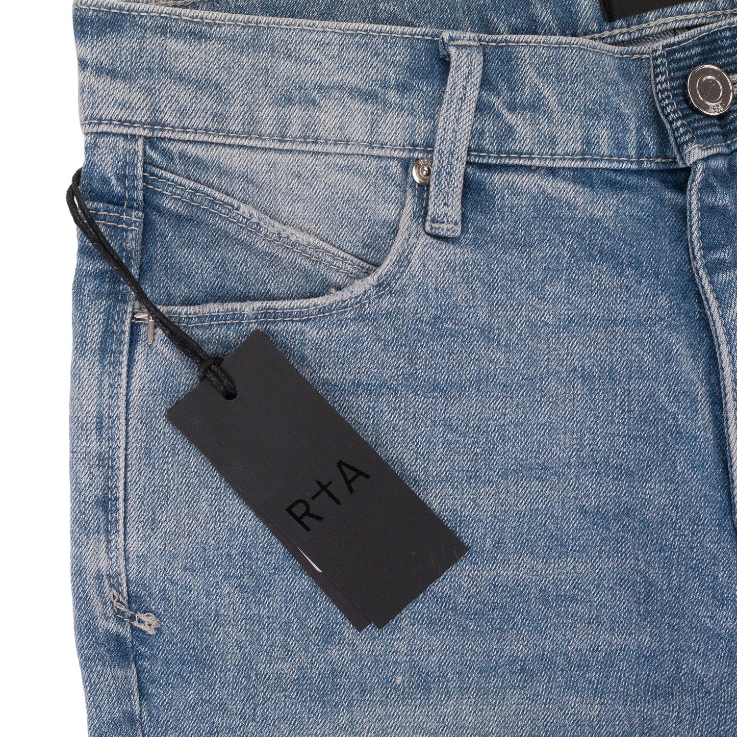 BLUE FADED SKINNY JEANS