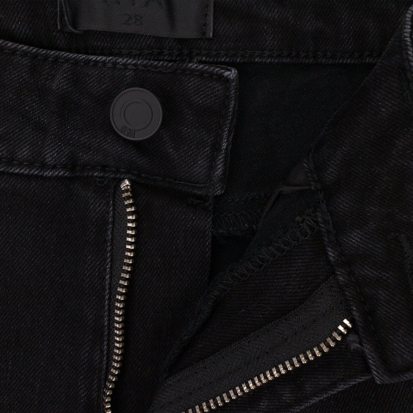 BLACK FADED DISTRESSED SKINNY JEANS