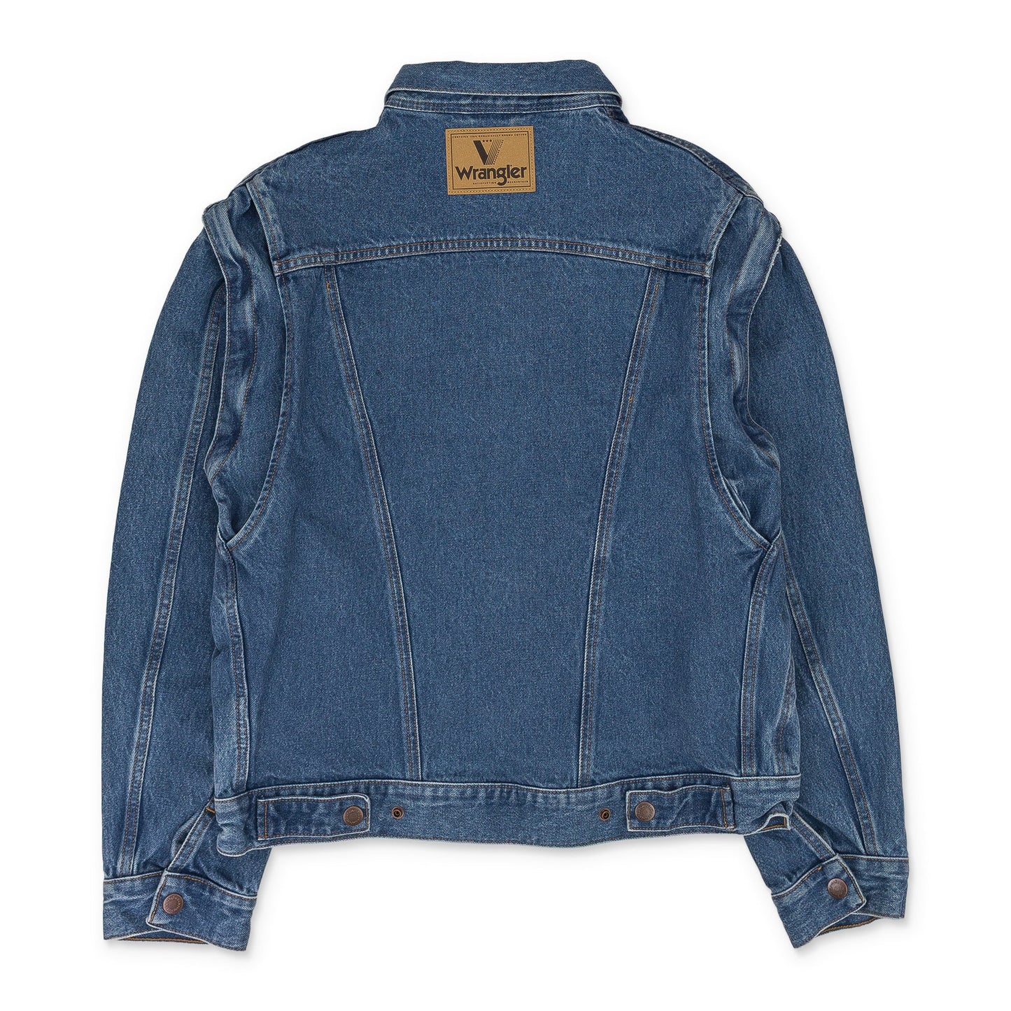 BLUE ZIPPER DENIM JACKET