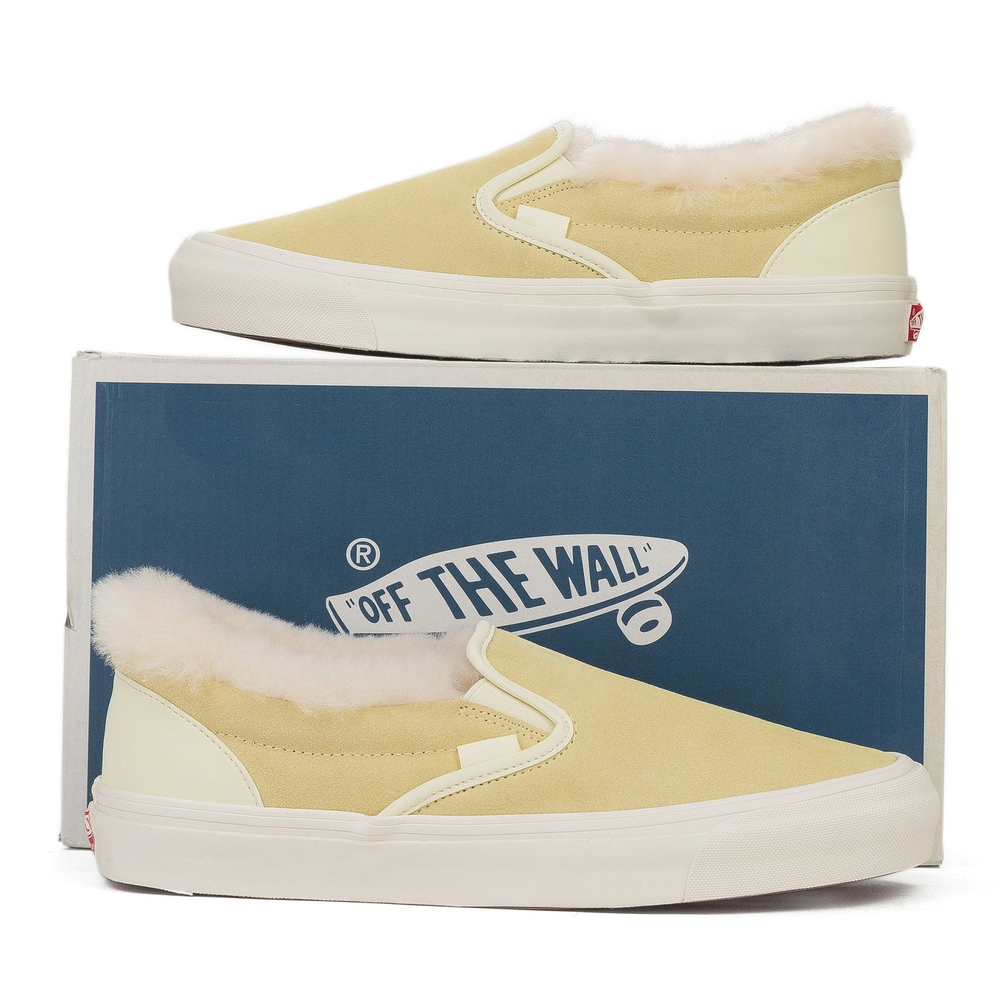 BEIGE V-OG CLASSIC SLIP-ON LX SNEAKERS