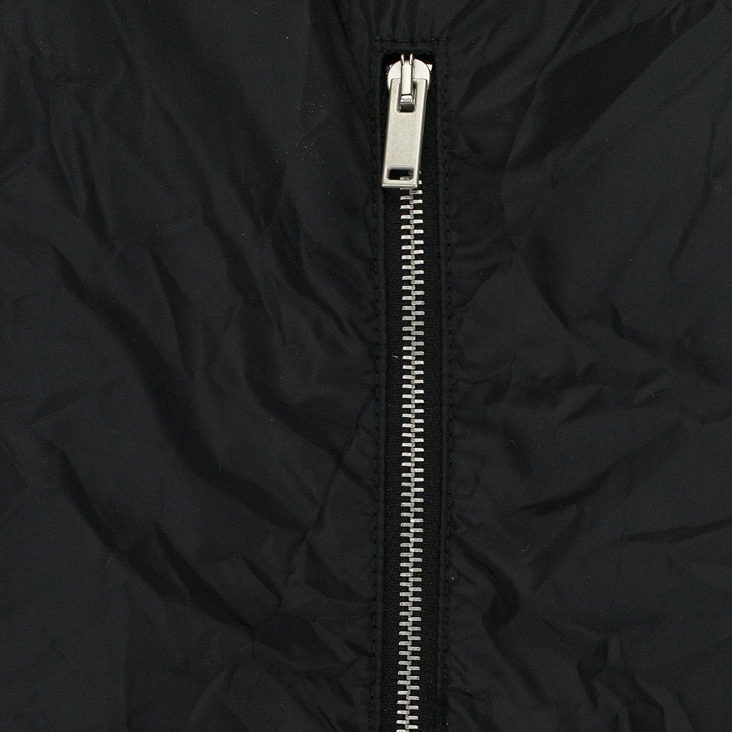 BLACK ANORAK LONG RAINCOAT