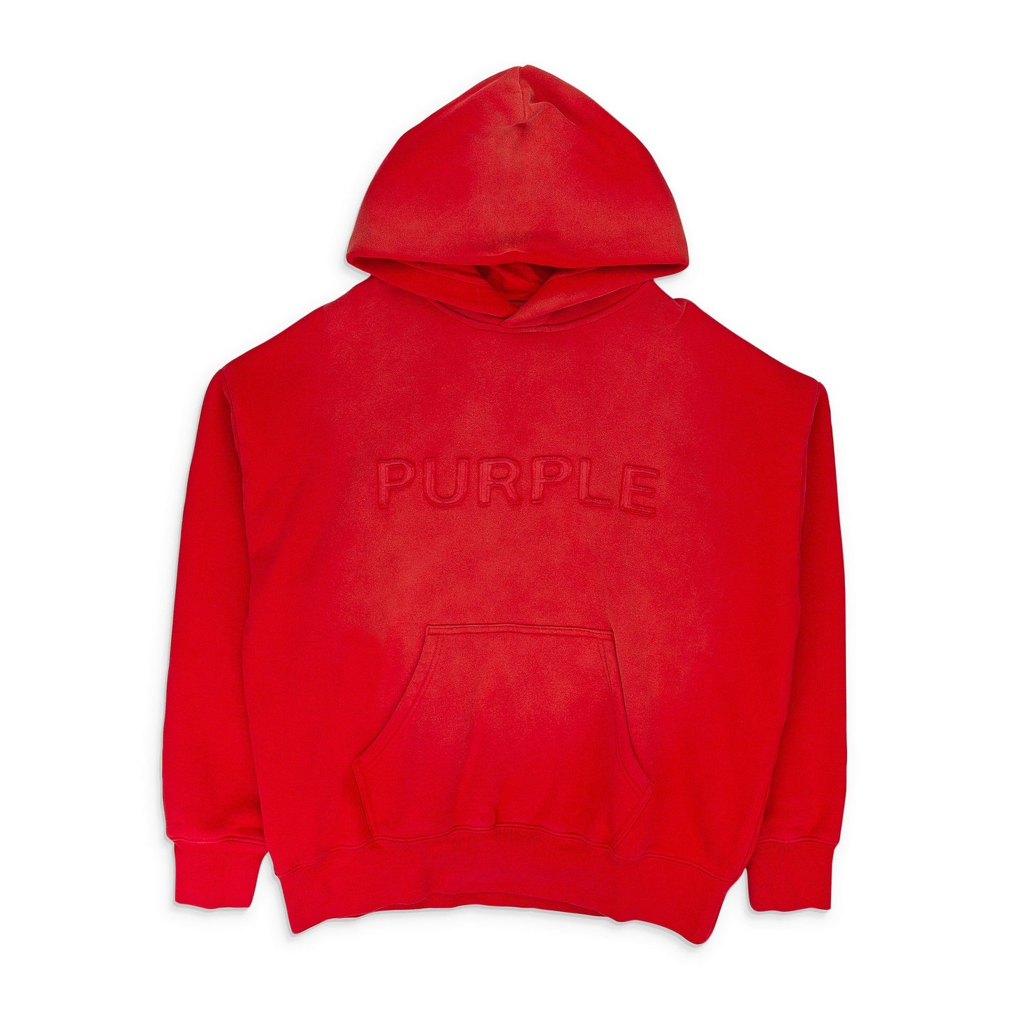 HWT FLEECE PO HOODY RED HOODIES & SWEATSHIRTS