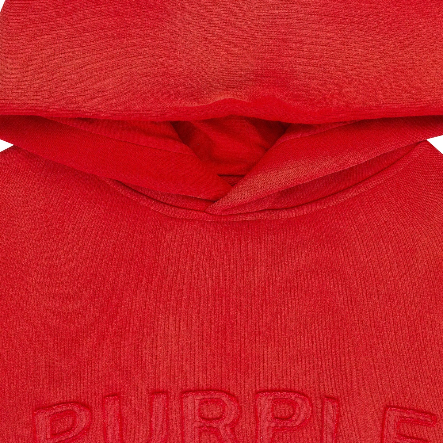 HWT FLEECE PO HOODY RED HOODIES & SWEATSHIRTS