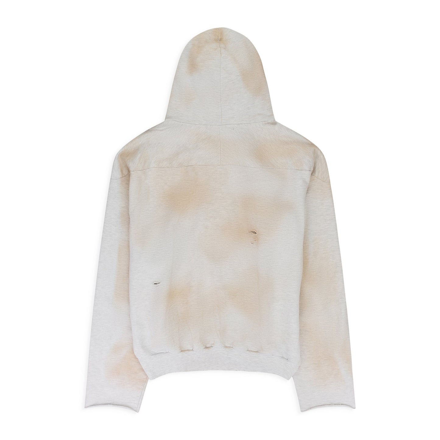 GRAY DIRTY MELANGE REWORKED SPORT HOODIE