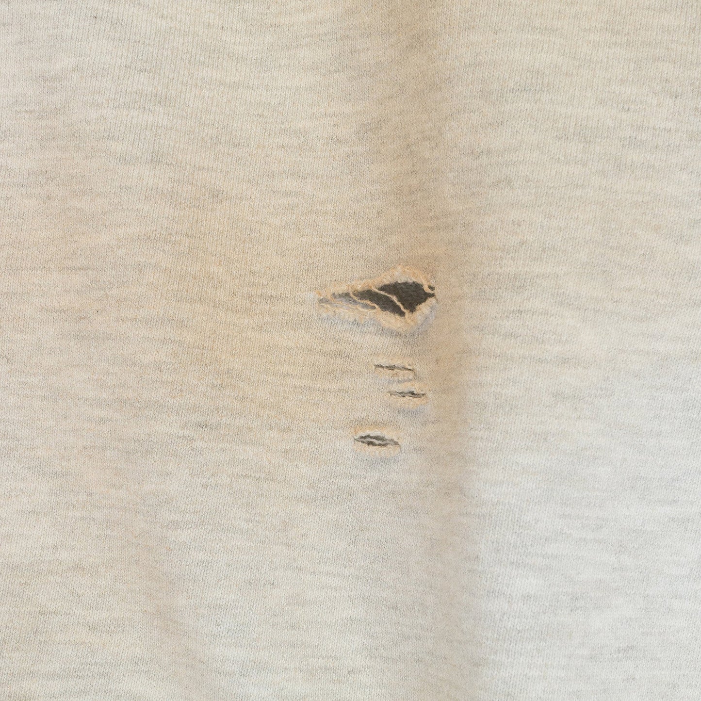 GRAY DIRTY MELANGE REWORKED SPORT HOODIE