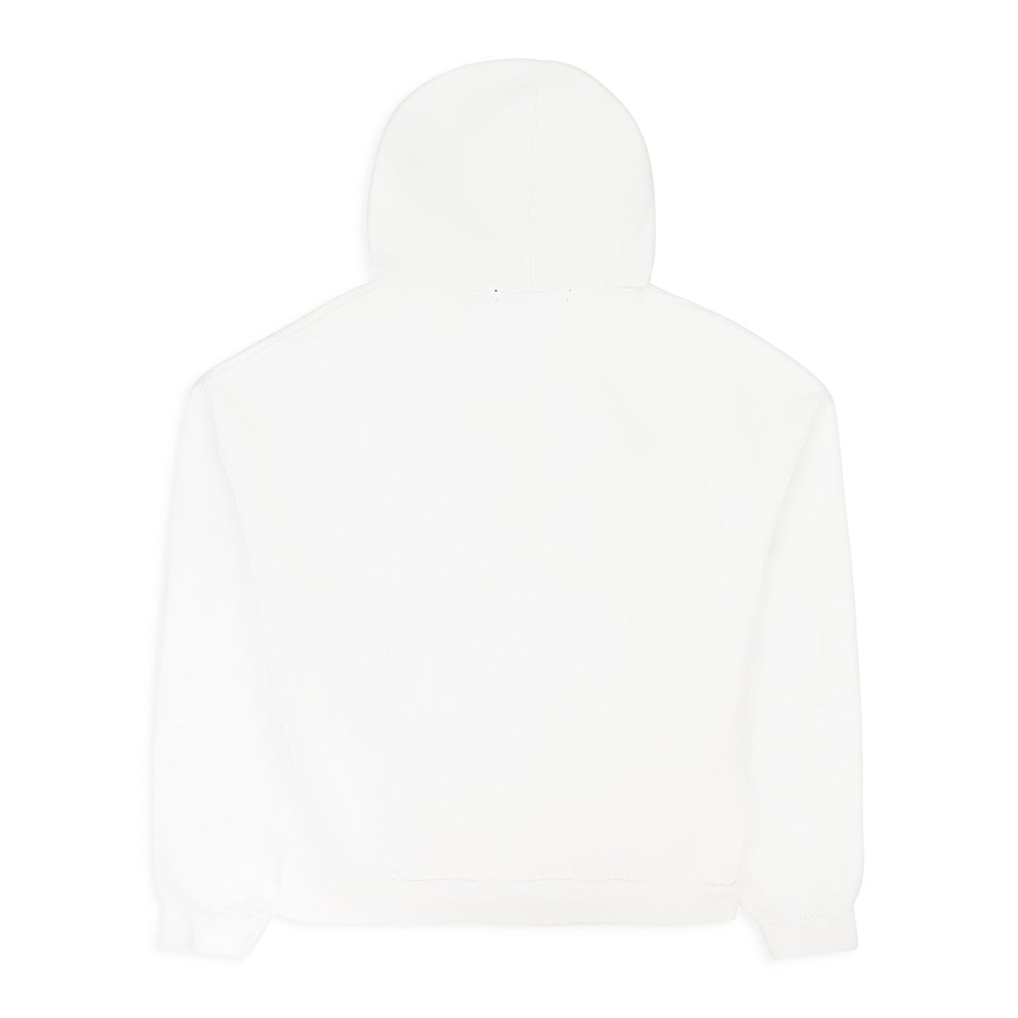 WHITE LOVE PARODY HOODIE