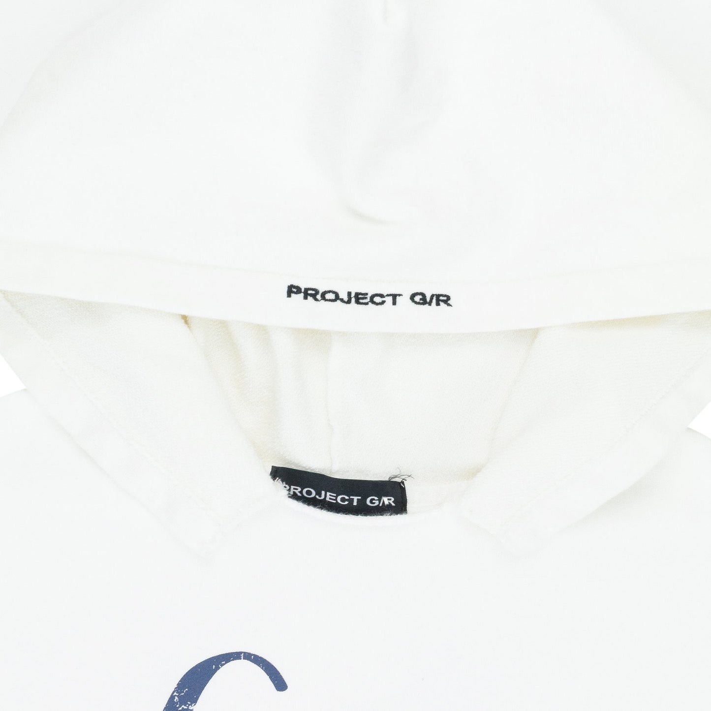 WHITE LOVE PARODY HOODIE