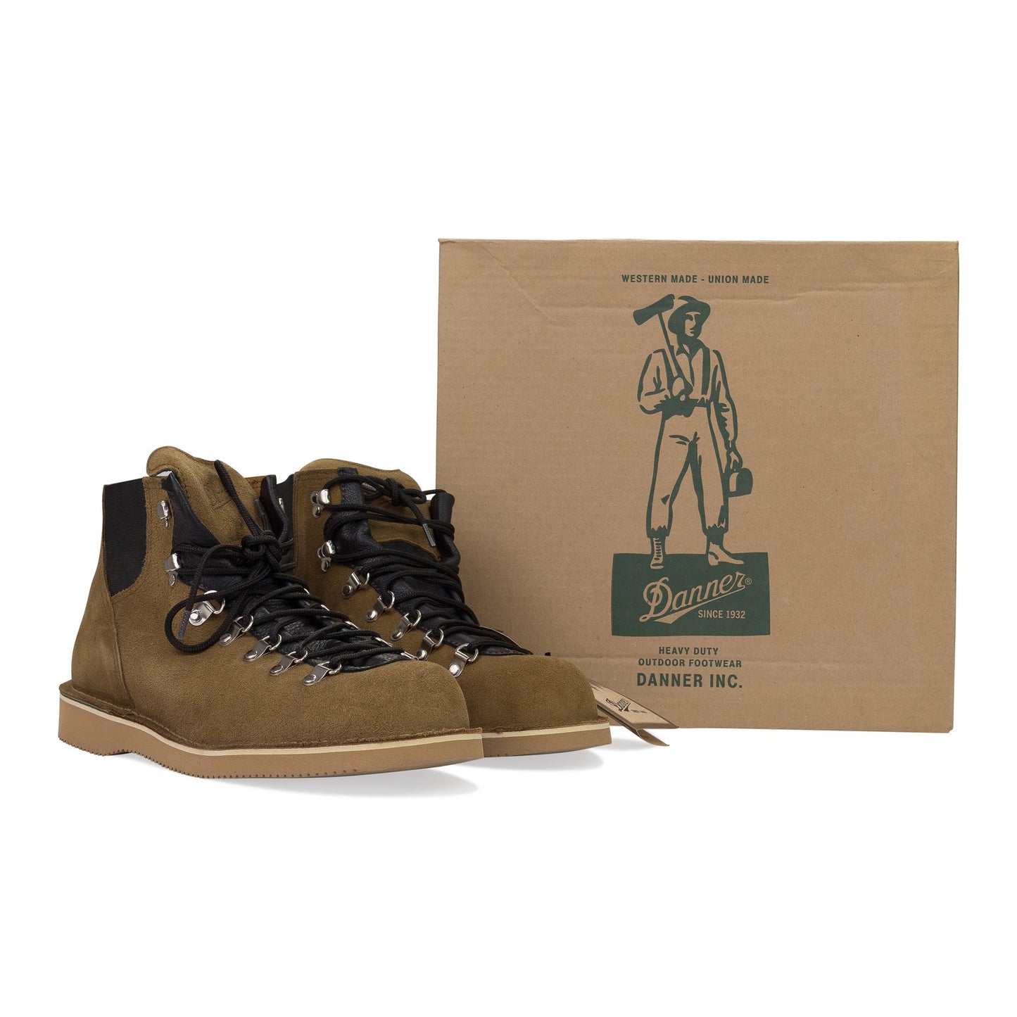 BROWN VERTIGO ANKLE BOOTS