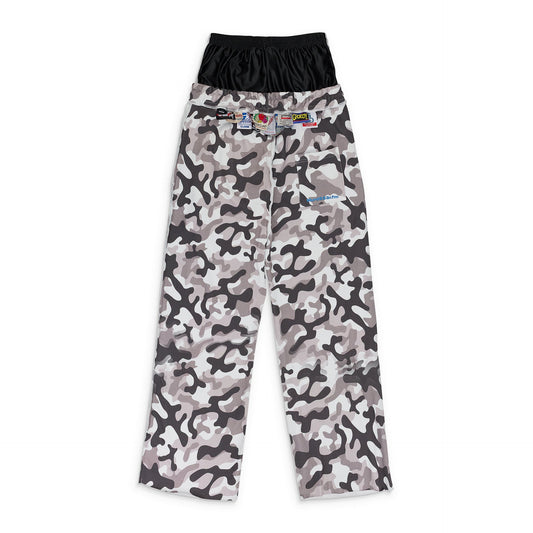 GREEDY UNIT x MURD333R.FM WHITE CAMO SWEATSHORTS