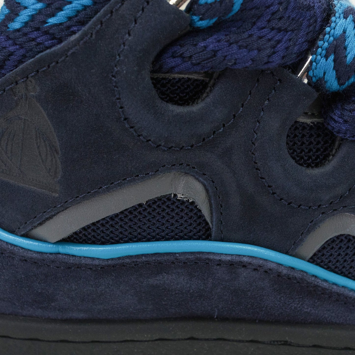 BLUE/GRAY CURB SNEAKERS