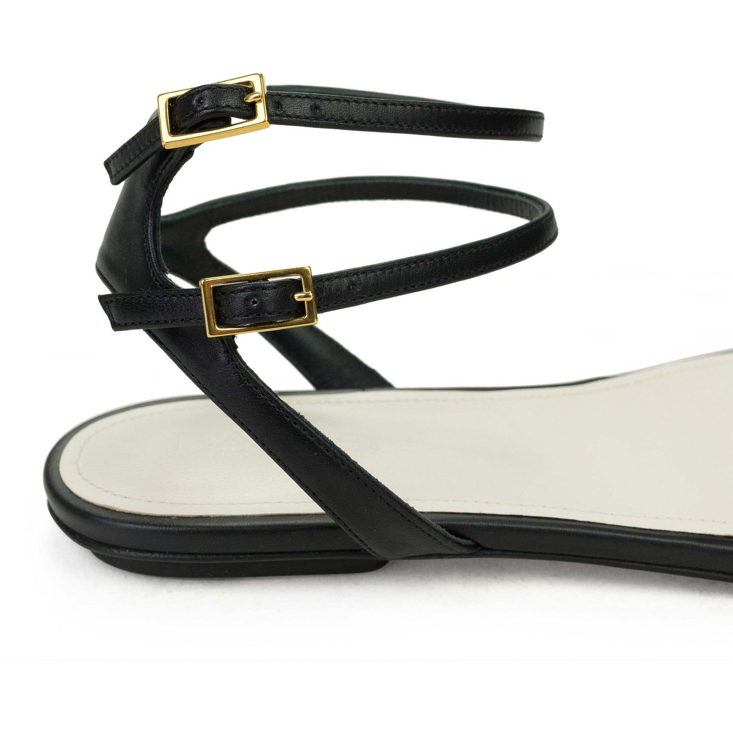 BLACK SANDALES BIJOUX MELODIE PUMPS